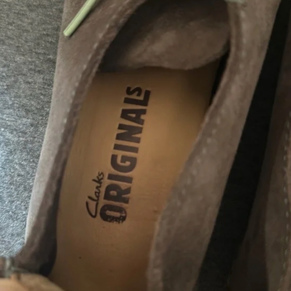 Clark’s Originals Faraway Field Moccasins Brown Suede Crepe Soles Women Size 9.5 - Picture 7 of 8